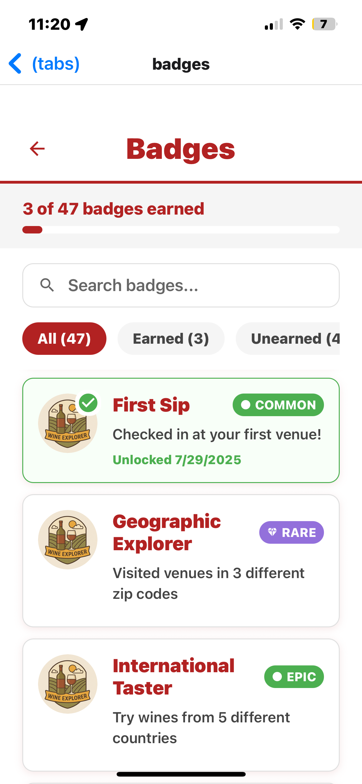 Badge Collection